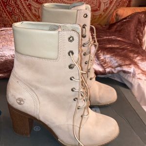 Timberland 2.5 inch heal booties